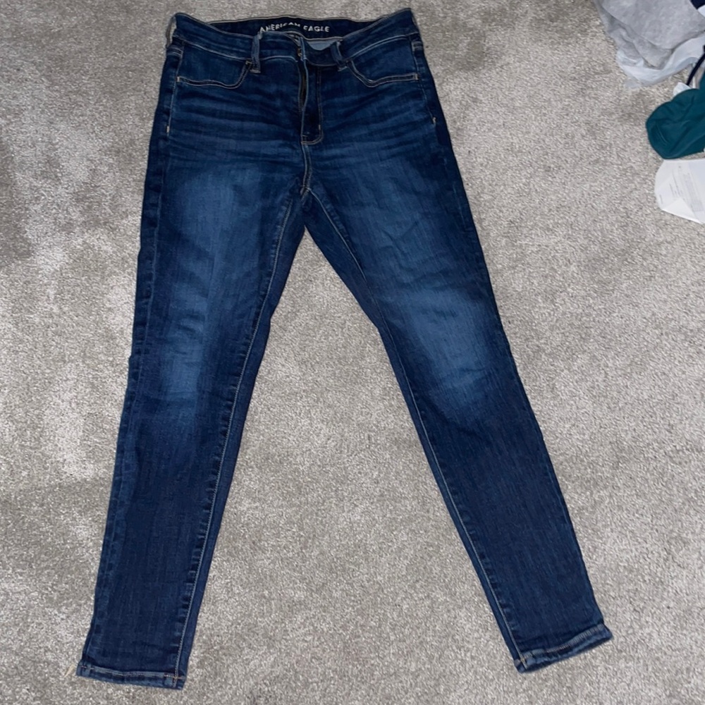 American Eagle Next Level Stretch Hi-Rise Jegging Size 8 Short